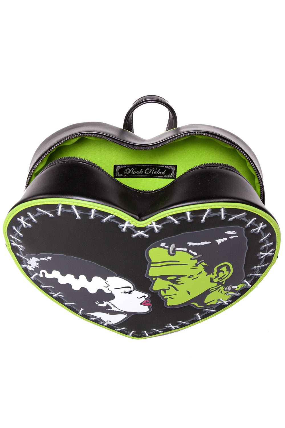 Bride of Frankenstein Heart Backpack