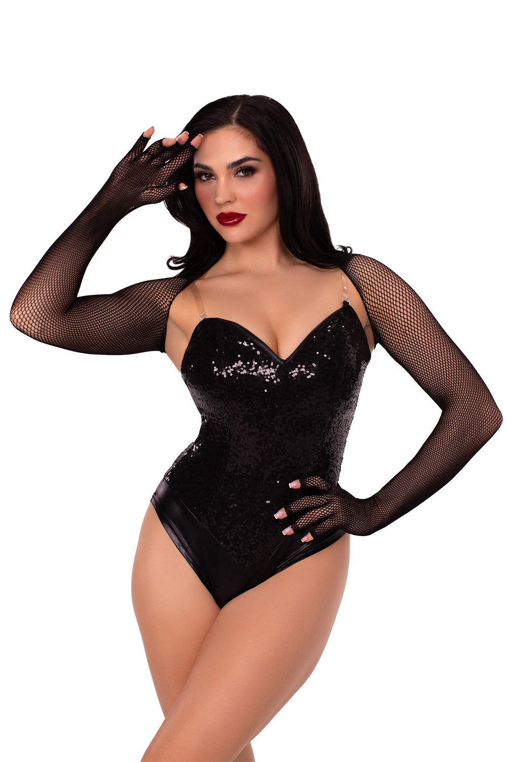 Blair Witch Fishnet Gloved Shrug