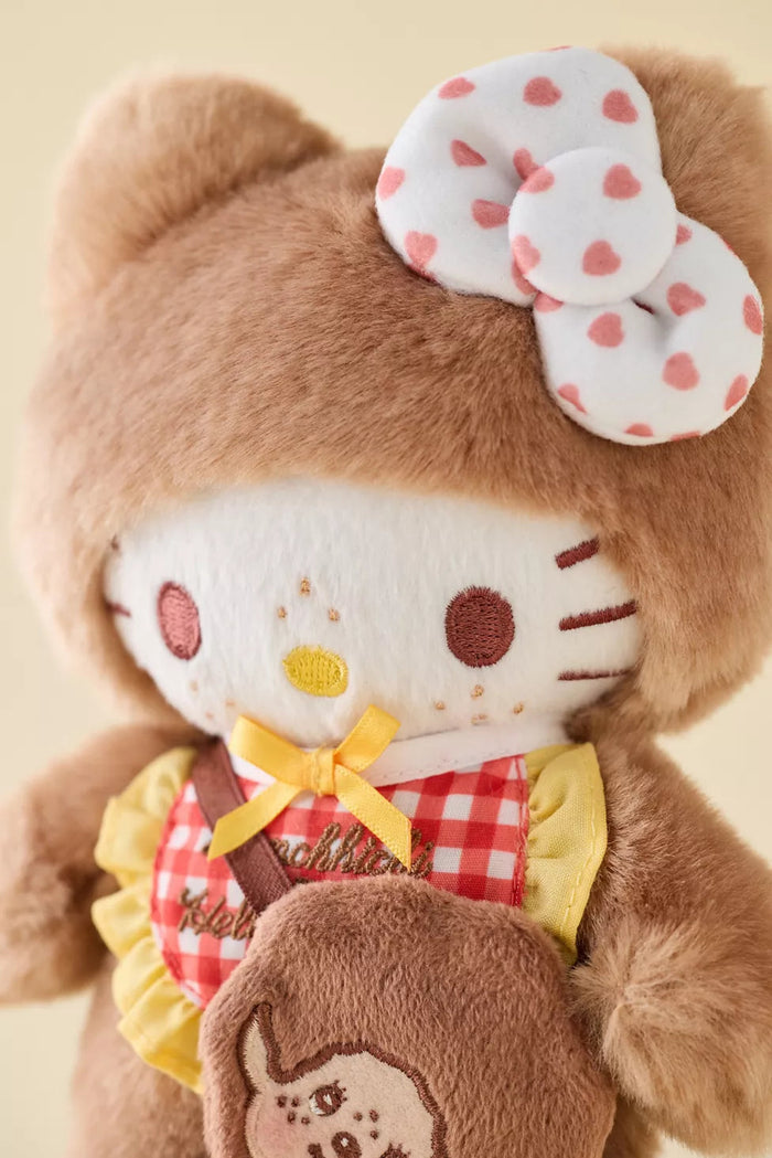 Hello Kitty X Monchhichi | Gingham Checker Hello Kitty
