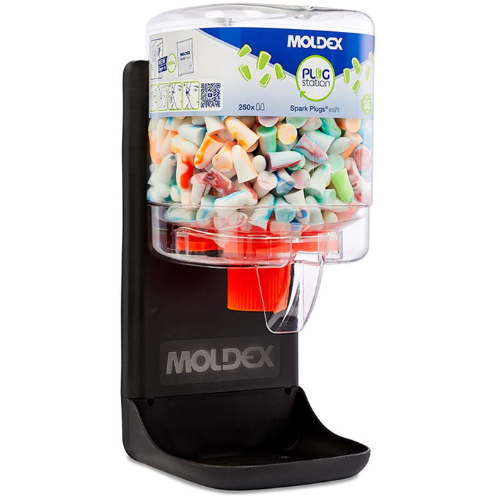 Moldex Spark Plug 7825 Ear Plug Station (250 Pairs) SNR 35