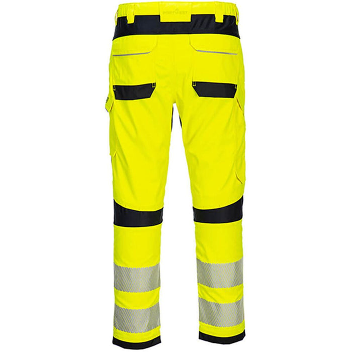 Portwest FR406 PW3 Yellow Modaflame Inherent Flame Resistant Anti Static Work Trousers