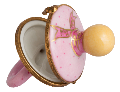 SKU# 7516 - Baby Pacifier Pink