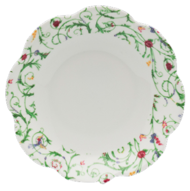 SKU# A180-NYM20450 - Colibri Deep Soup/Cereal Bowl - Shape Nymphea - Size: 7"