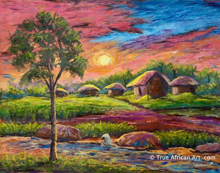 Charles Levison | Malawi | "What I See" | Original | True African Art
