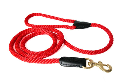 Alvalley - Rope and Leather Snap Lead