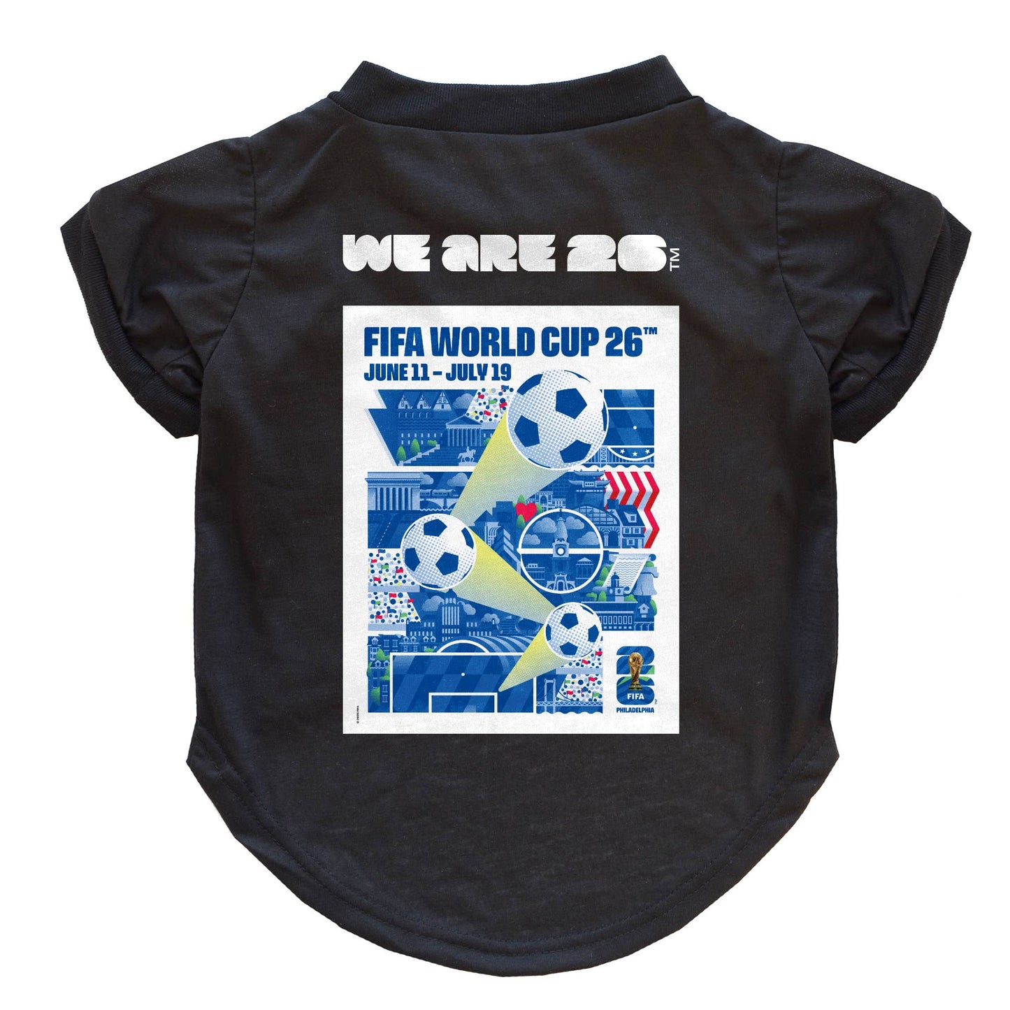 Little Earth Productions - 2026 FIFA World Cup Host City Pet T-Shirt