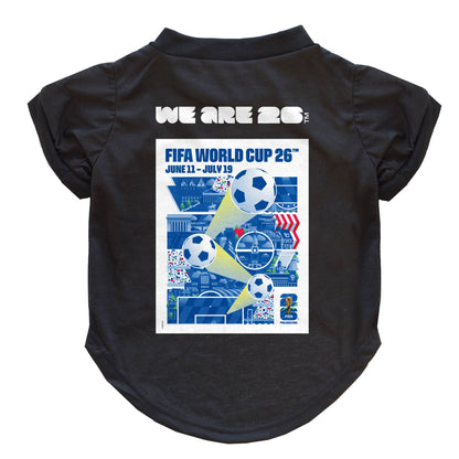 Little Earth Productions - 2026 FIFA World Cup Host City Pet T-Shirt