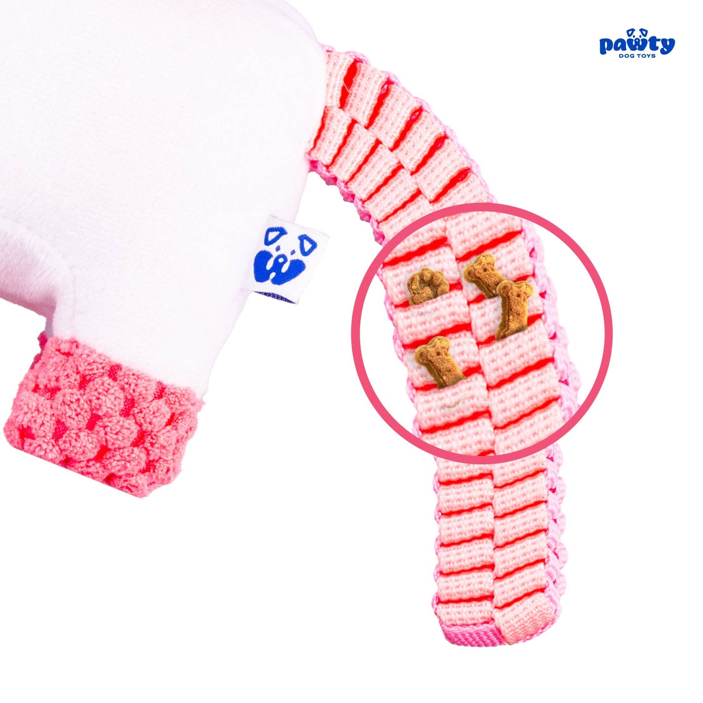 PAWTY Dog Toys - PAWTY Unicorn Dog Toy – Plush Magical Squeaky Toy with Crinkle Wings – Soft & Durable Chew Companion – Cute Fantasy Gift for Dogs – Ideal for Small & Medium Dogs