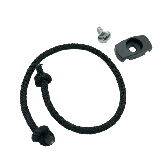 13.5 in Black Bungee