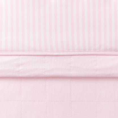 Baby Blanket in Small Sakura Stripe 1.0