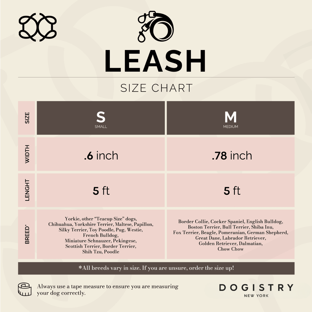 Dogistry™ - City Dog Leash - Blush