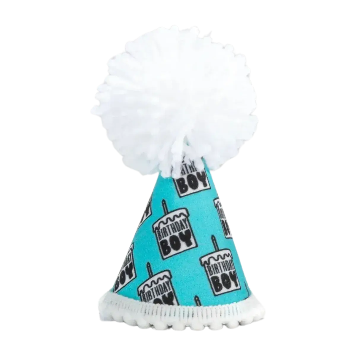 Pup Party Hats - Birthday Boy Black Ink Party Hat