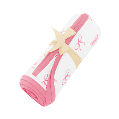 Swaddle Blanket in Bow