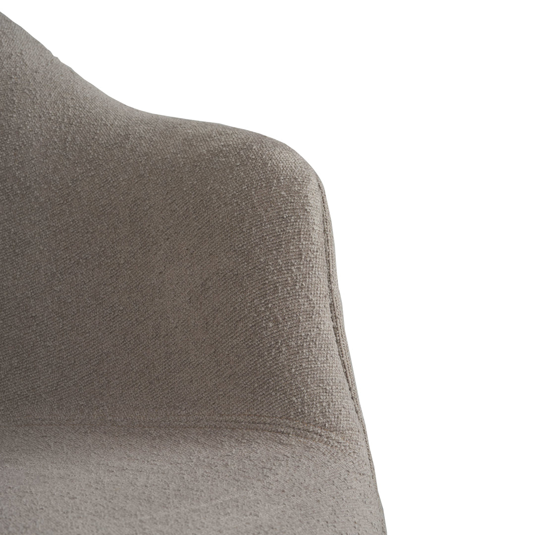 Bat Dining Chair - Conic Base - Fully Upholstered