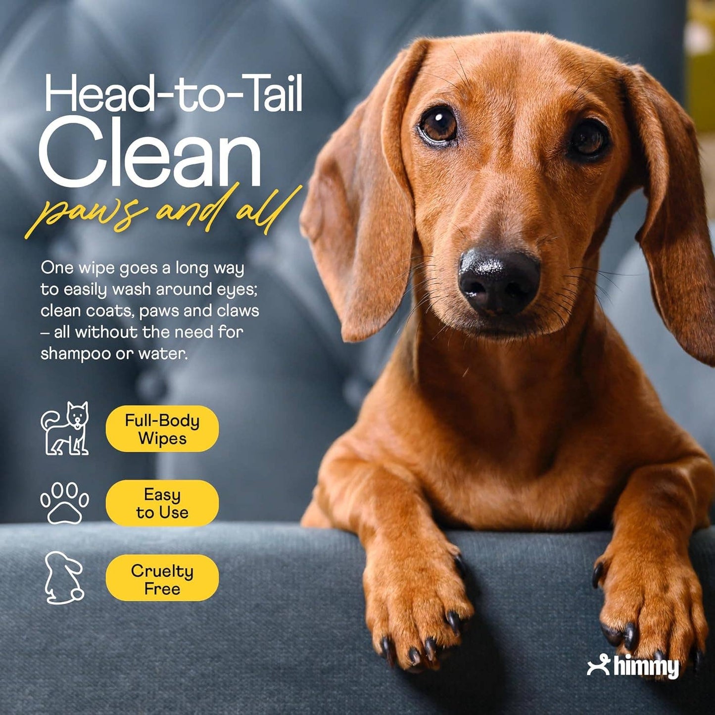 Katziela - Large Pet Wipes for Dogs and Cats