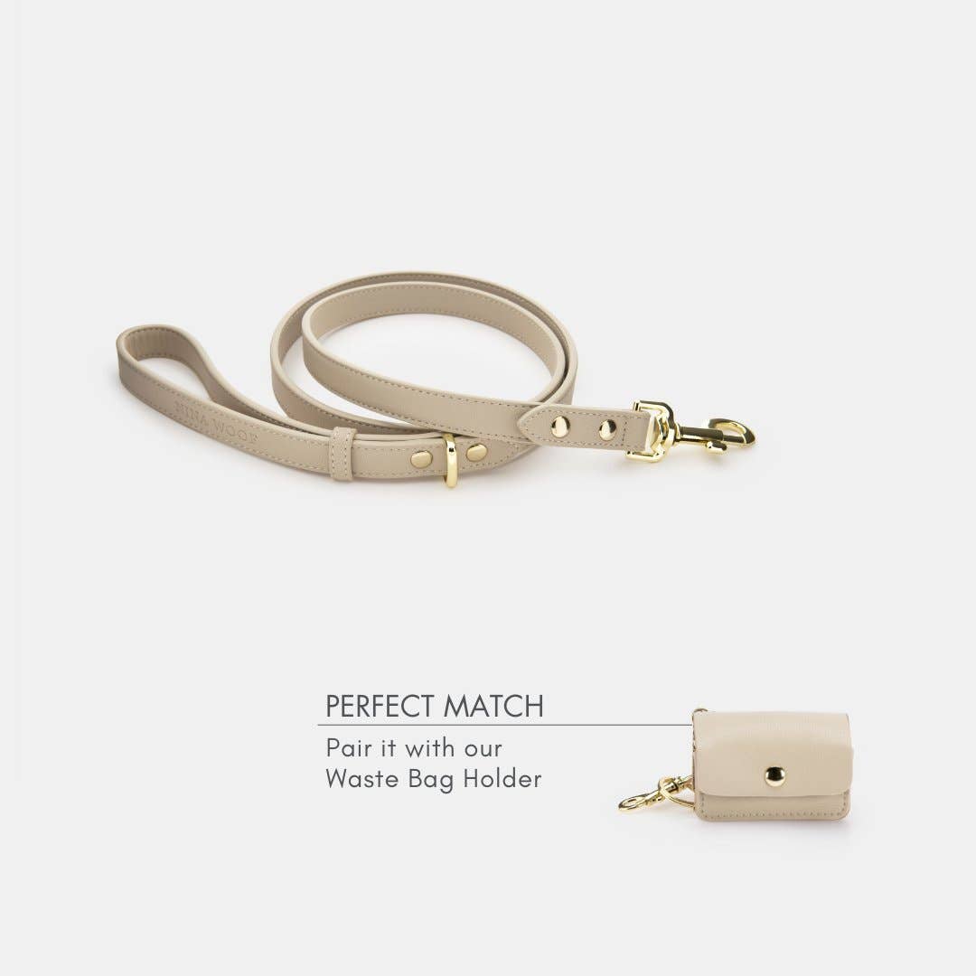 Nina Woof - Leash 4ft - Vegan Leather - Cupertino