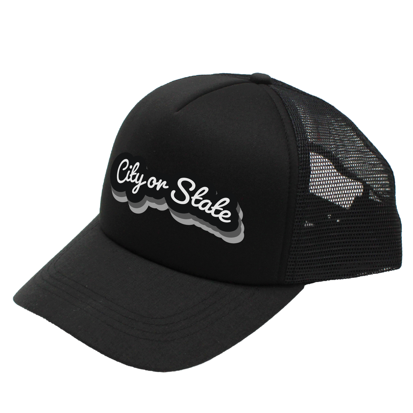 PupLid - Custom Retro Text | Trucker Hat for Dogs