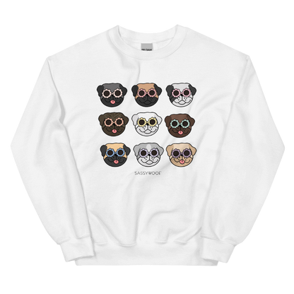 Sweatshirt - Pugs