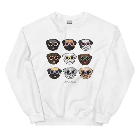 Sweatshirt - Pugs