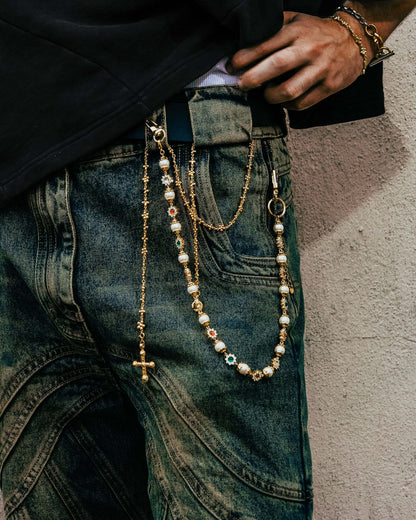 Daisy Pearl Necklace