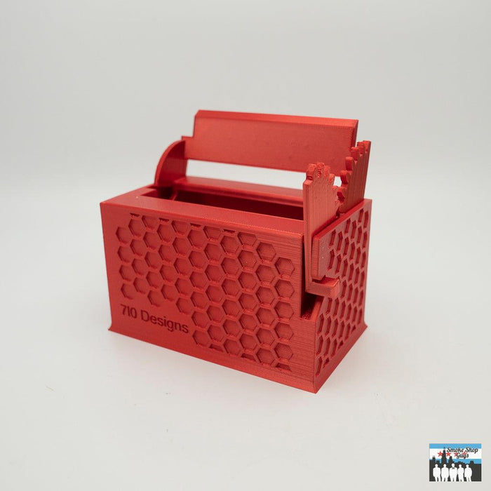 Compact Q-Tip Disposal: 710 Dumpster, Dedicated Disposal, Used Q-Tips, Dab Tools, Fits Dab Station, Durable Material, Regular Use, Assorted Colors, Vibrant Shades, Eco-Friendly Use, Tidy Space, Reducing Waste.
