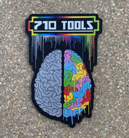Eco-Friendly Rig Pad 12-Inch: 710 Tools Moodmat, Upcycled Neoprene, Heat-Resistant, Durable Construction, Secure Cushioned Base, Glass Protection