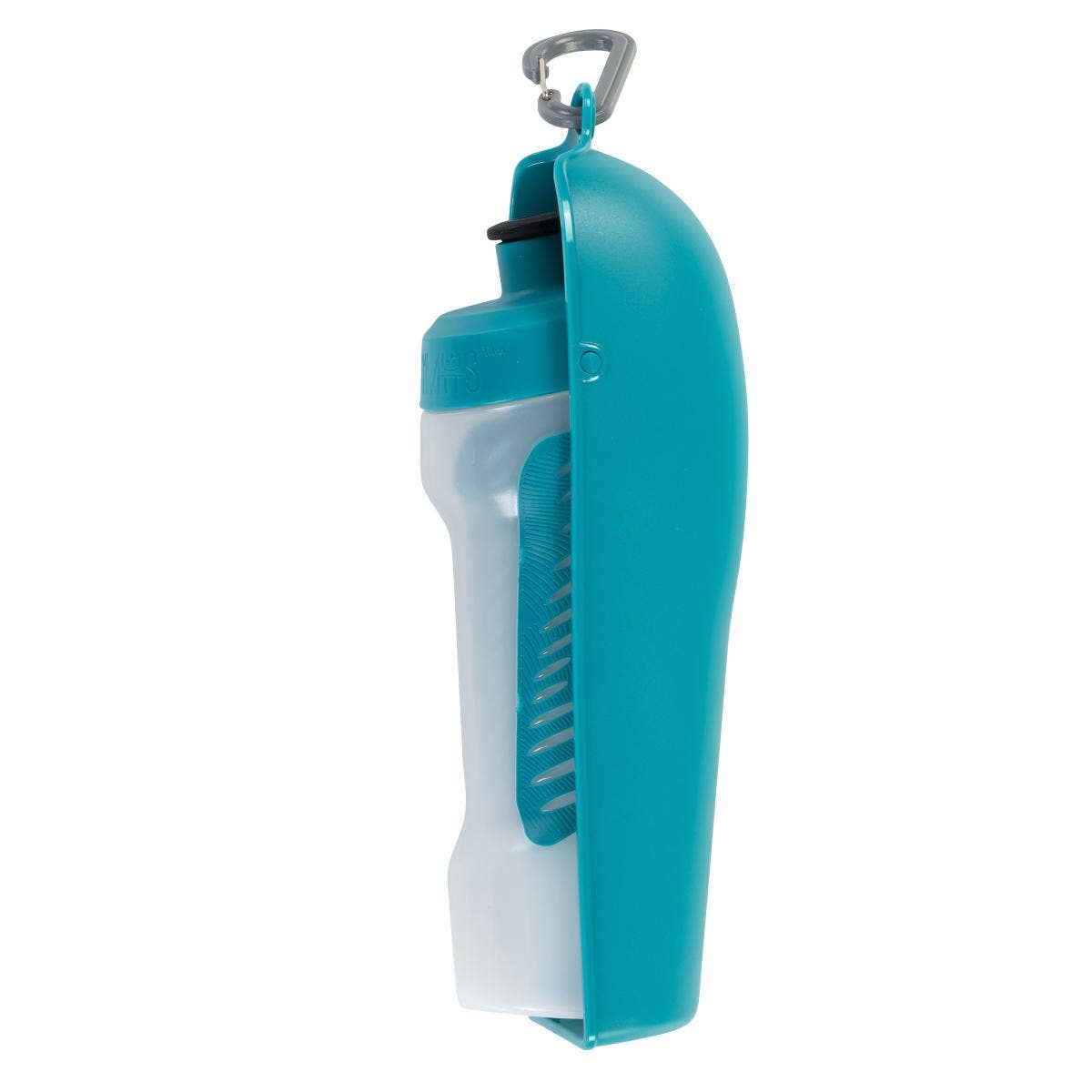 Messy Mutts Travel Water Bottle with Removable Bowl, 16oz