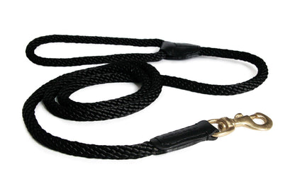 Alvalley - Rope and Leather Snap Lead