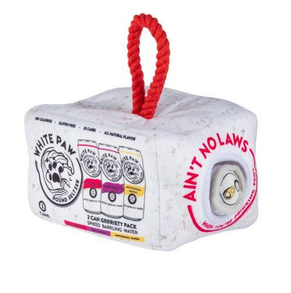 Haute Diggity Dog - White Paw Grrriety Pack - Activity House  Burrow Dog Toy