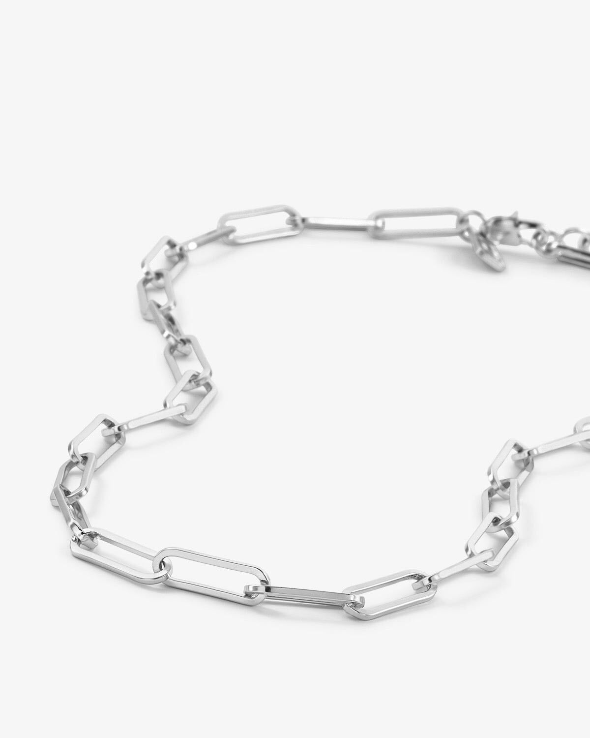 Samantha Chain Necklace 5mm - Silver