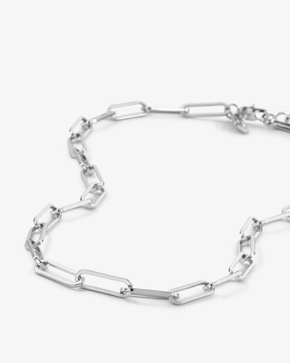 Samantha Chain Necklace 5mm - Silver