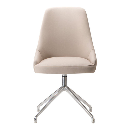 Adima 01 Swivel Dining Chair - 4-Star Aluminum Base