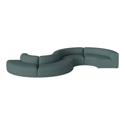 Angle Curved S-Shaped Sofa