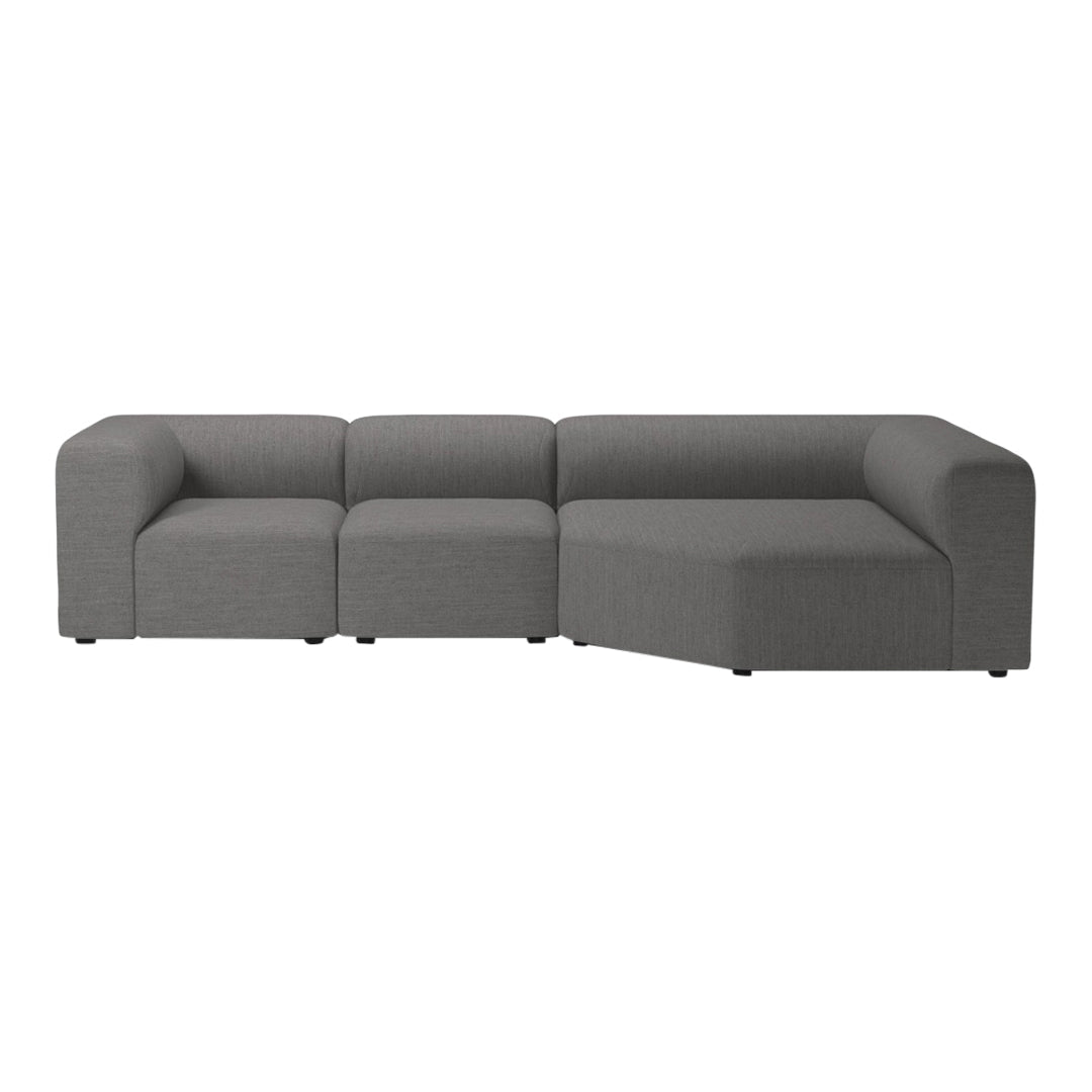 Angle 3-Seater Sofa w/ Large Corner