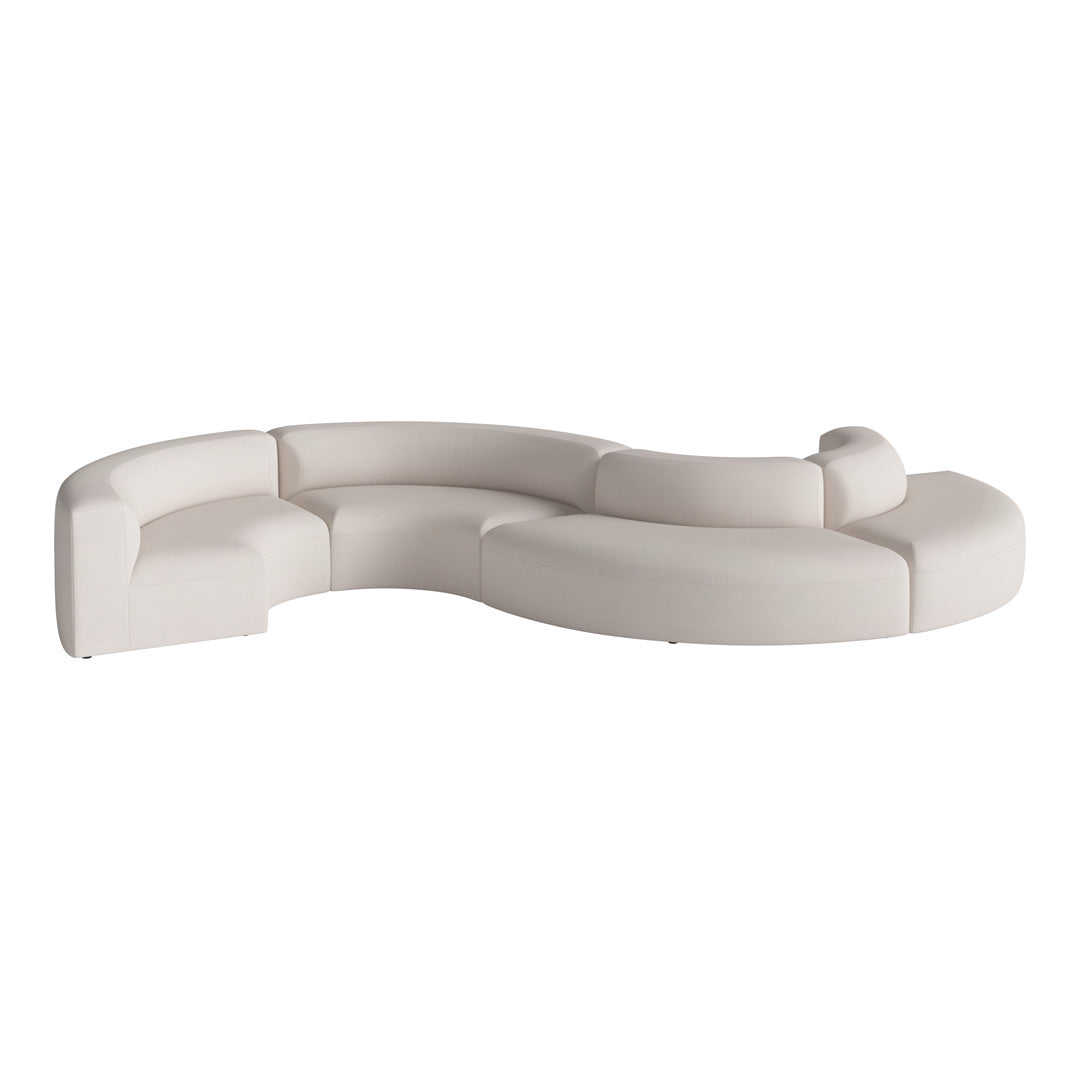 Angle Curved S-Shaped Sofa
