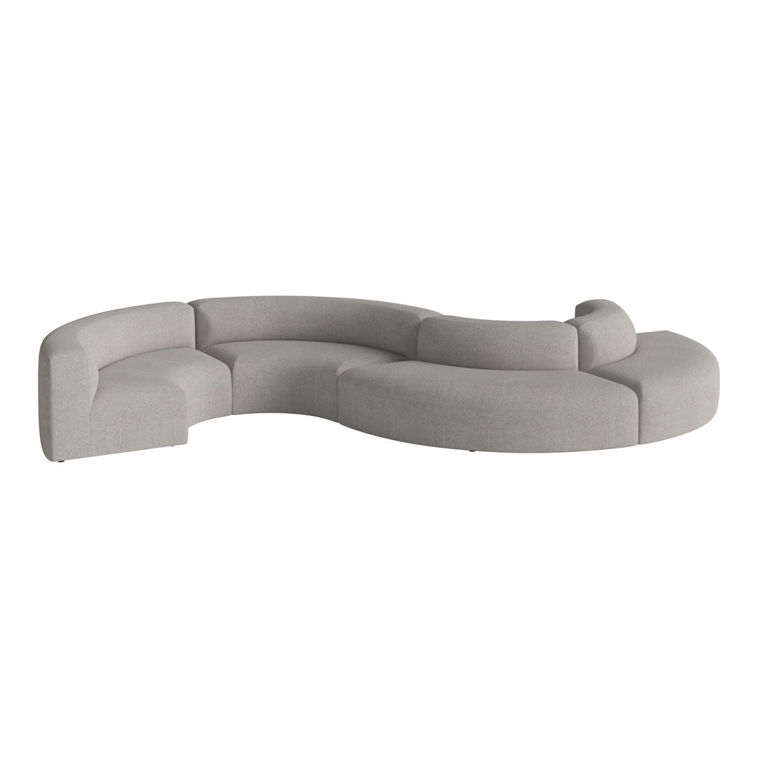 Angle Curved S-Shaped Sofa