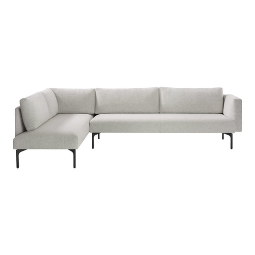 Arris Sofa - L-Shaped w/ Wide Arms (120.1" W)