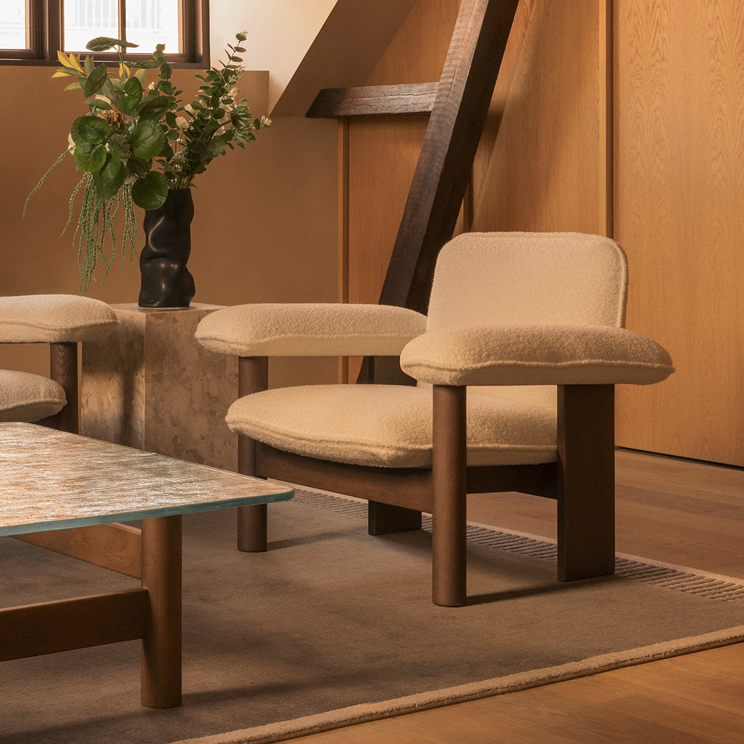 Brasilia Lounge Chair w/ Low Back