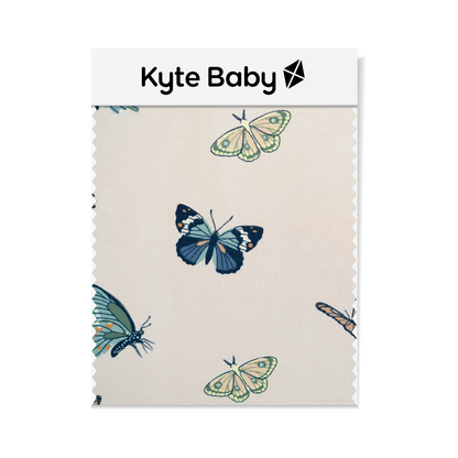 Cushy Bib in Blush Butterfly