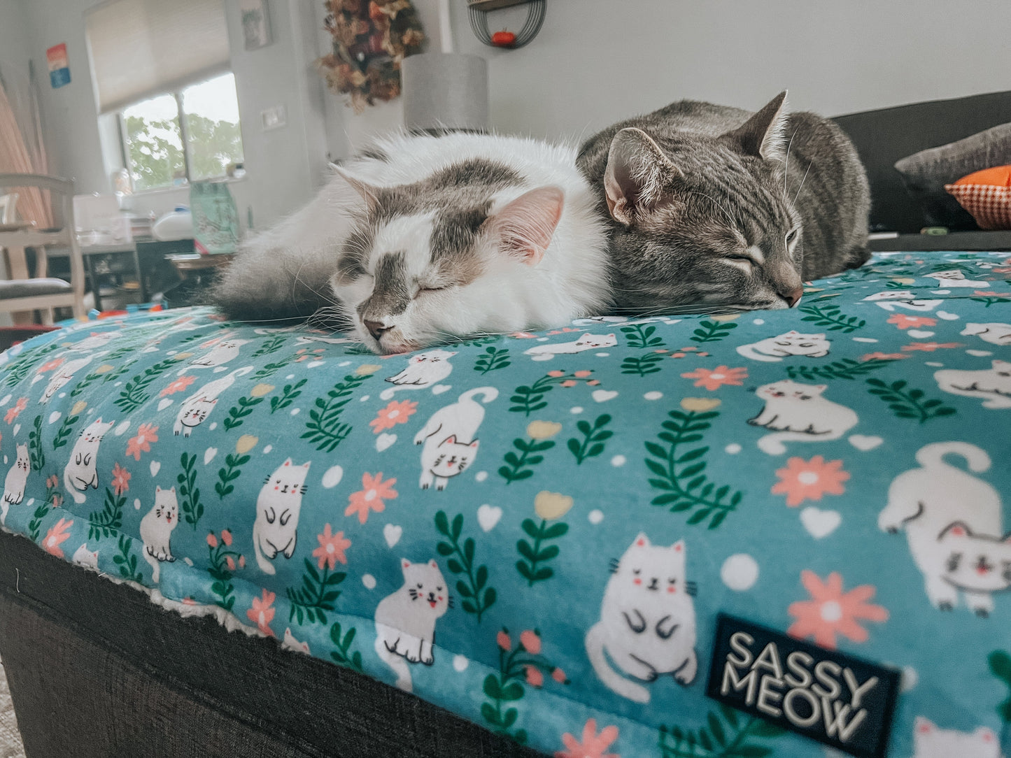 Pet Blanket - Purrs & Petals