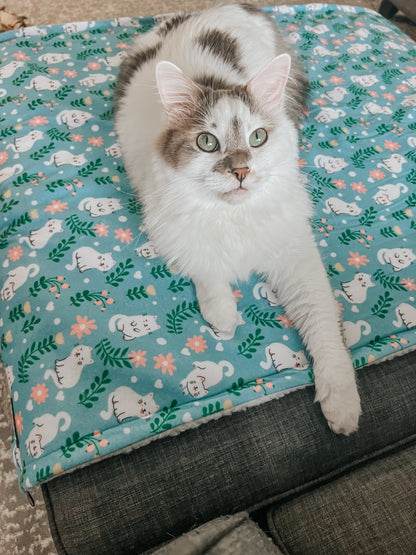 Pet Blanket - Purrs & Petals