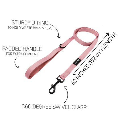Dog Four Piece Bundle - Dusty Rose