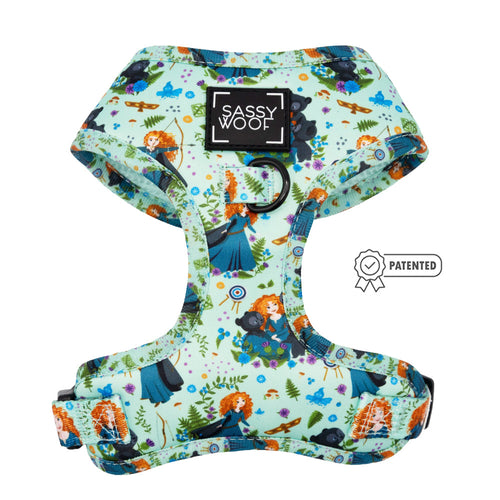 Dog Adjustable Harness - Disney's Merida