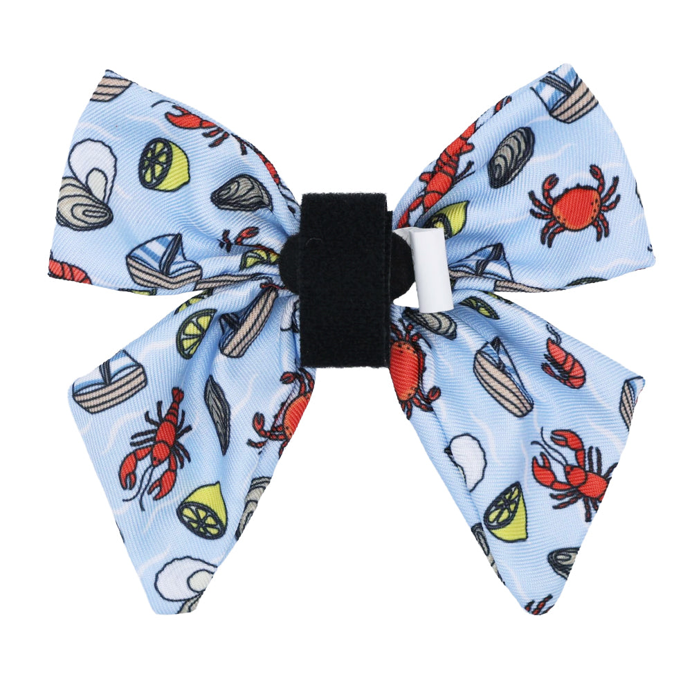 Dog Sailor Bow - Coastal Cuties