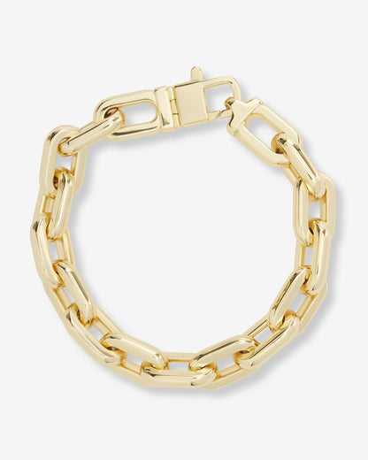 Frankie Chain Bracelet 10mm - Gold