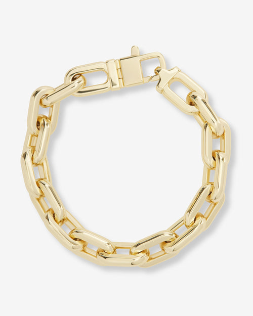 Frankie Chain Bracelet 10mm - Gold