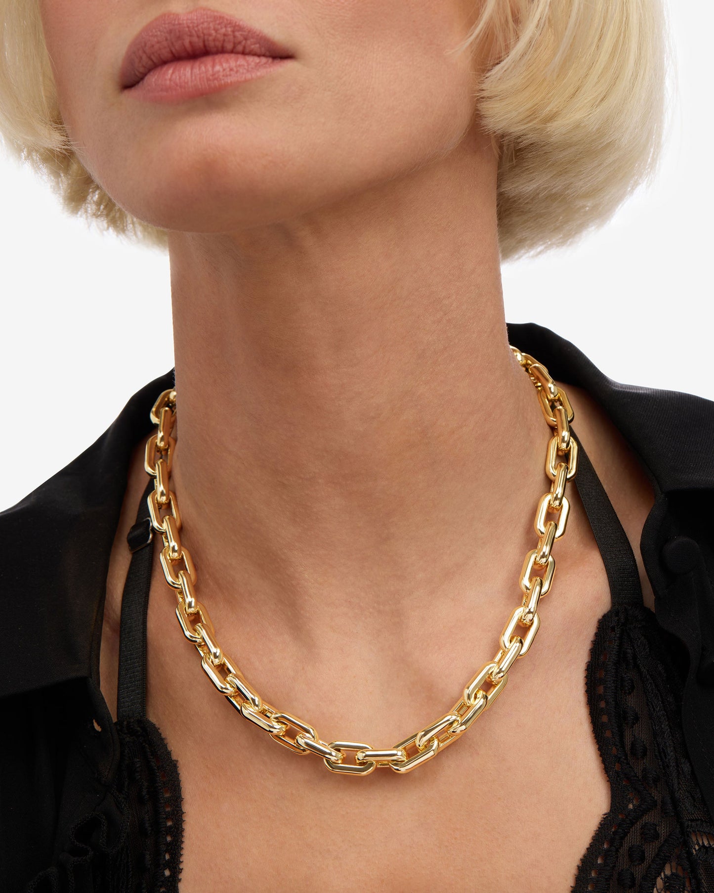 Frankie Chain Necklace 10mm - Gold