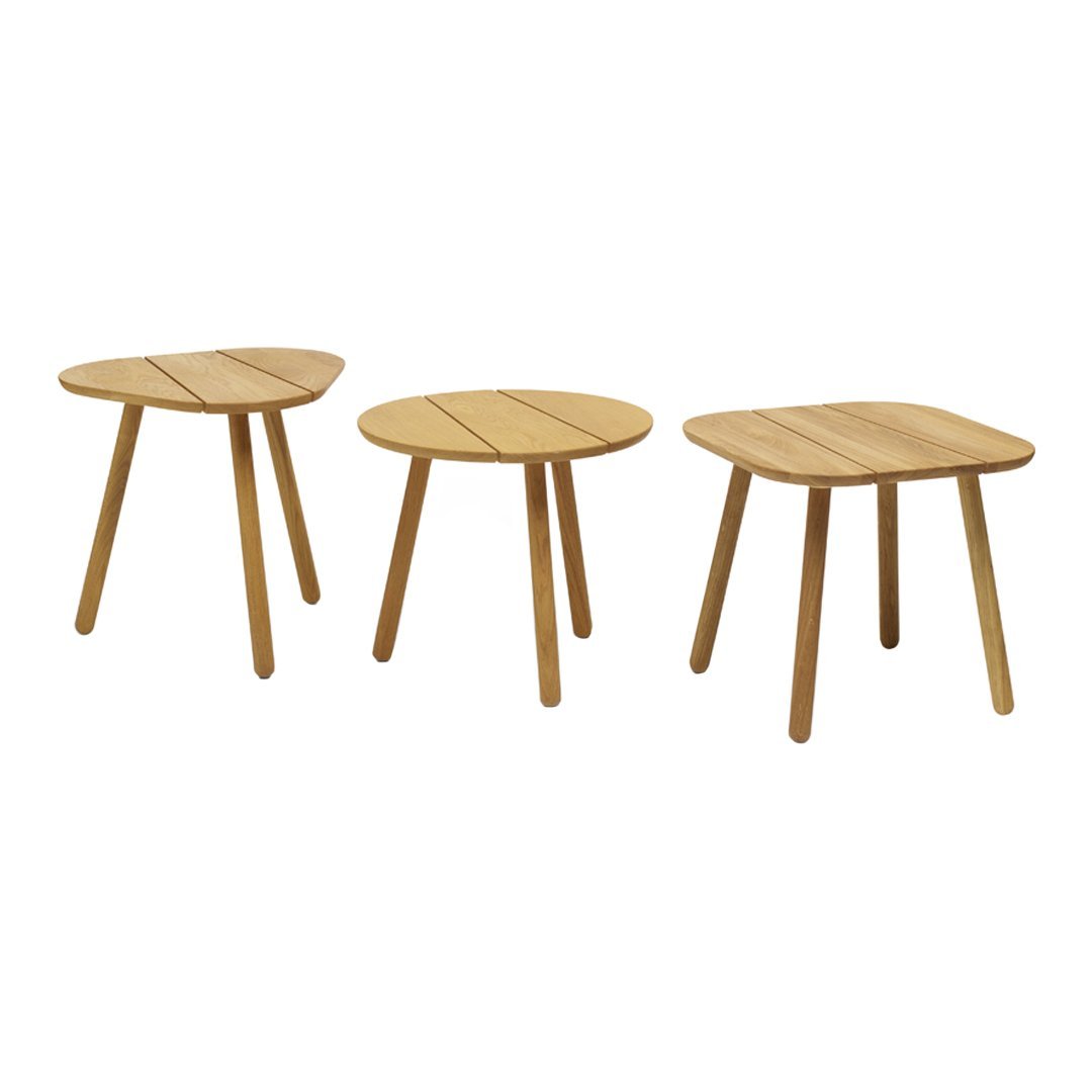 Bruse Triangular Sofa Table