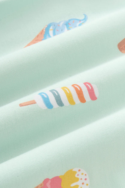 Pocket Dress in Mint Ice Cream
