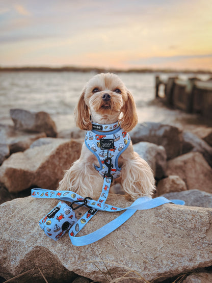 Dog Adjustable Harness -  Coastal Cuties